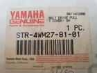 Yamaha XV 1600 Króm Szíjtárcsa Burkolat - Új