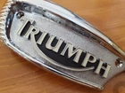 Triumph Bonneville Bal oldali tanktísz és logó Triumph Bonneville Bal oldali tanktísz és logó