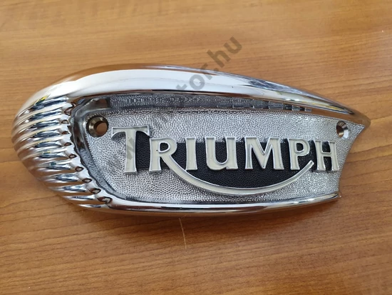 Triumph Bonneville Bal oldali tanktísz és logó Triumph Bonneville Bal oldali tanktísz és logó